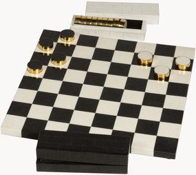 Jogo de damas com estojo de arrumação Chic, 29 peças