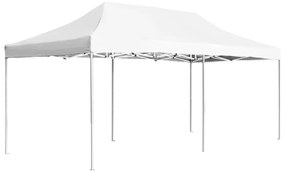 Tenda dobrável profissional para festas alumínio 6x3 m branco