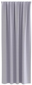 Cortinas 2 pcs Cinza Metálico 225 x 140 cm Poliéster