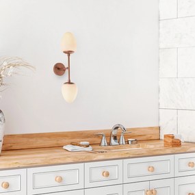 Candeeiro de Parede Camflo – Cobre – 12 x 23 x 56 cm