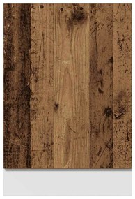 Painel máq lavar louça “Lyon” 45x3x67 cm madeira velha