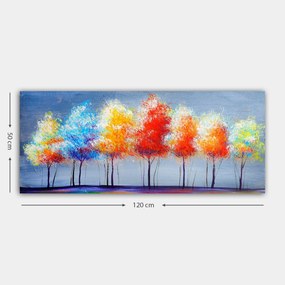 Pintura Decorativa em Tela YTY1031445504924_50120 – Multicolor – 50 x