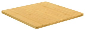 Tampo de mesa 50x50x1,5 cm bambu