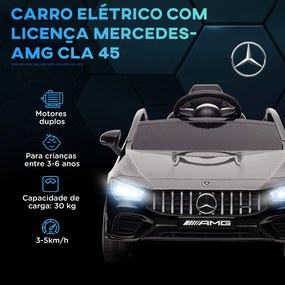 AIYAPLAY Carro Elétrico para Crianças acima de 3 Anos Carro Mercedes A