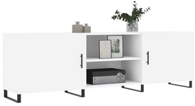 Móvel para TV 150x30x50 cm derivados de madeira branco