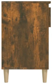 Sapateira 102x36x60 cm derivados de madeira carvalho fumado