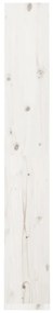 Estante/divisória 60x30x199,5 cm madeira de pinho maciça branco