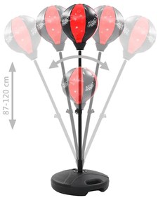 Conjunto bola de boxe de criança 87-120 cm