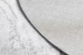 Tapete MEFE moderno  Circulo 6182 Concreto - Structural dois níveis de lã cinza cinzento