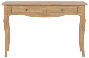 Mesa consola c/ 2 gavetas 110x35x76 cm derivados de madeira