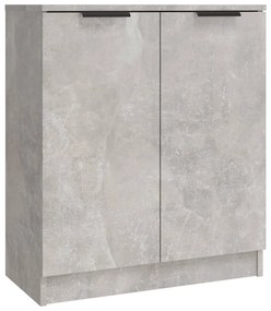 Aparadores 3 pcs derivados de madeira cinzento cimento