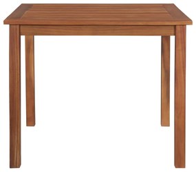 Mesa de jardim 85x85x74 cm madeira de acácia maciça