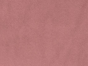 Sofá 3 lugares em veludo rosa MAURA Beliani