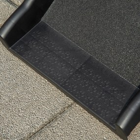 PawHut Rampa Dobrável para Cães e Gatos com Tapete Antiderrapante Ramp