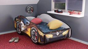 CAMA INFANTIL CRIANÇAS OFERTA COLCHÃO ESPUMA Racing Car Herois 160 x 80 - ULTRA SPEED