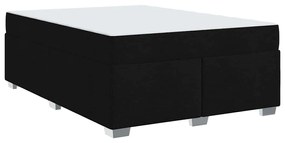 Estrutura da Cama Outros Preto 140 x 200 cm tecido