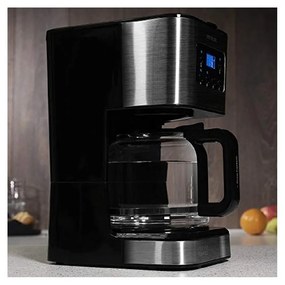 Máquina de café de filtro Coffee 66 Smart para 12 chávenas, com acabamentos em aço inoxidável e intensificador de aroma