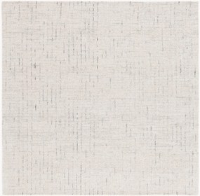 Tapete de lã artesanal de pelo curto Alouette