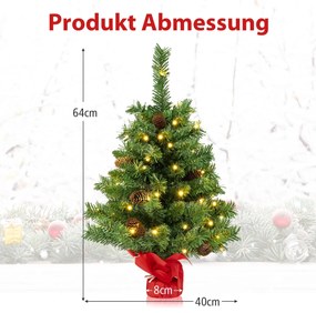 Palmeira tropical artificial de Natal com 250 luzes LED brancas quentes e 813 pontas de galhos de 180 cm