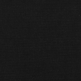 Estrutura de cama sem colchão preto 120x190 cm tecido