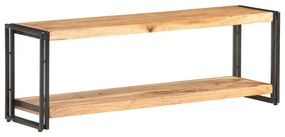 vidaXL Móvel de TV 120x30x40 cm madeira de acácia maciça