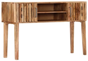 vidaXL Mesa consola 120x35x76 cm madeira de acácia maciça
