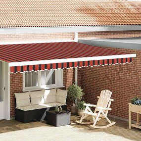 vidaXL Valance do Toldo para Estrutura de 4.5 m Multicolorido 4.3x0.2 m