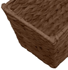 Floreiras de pendurar 2 pcs jacinto de água castanho