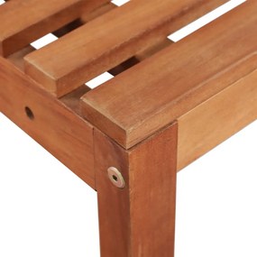 2 pcs conjunto bistrô em madeira de acácia maciça