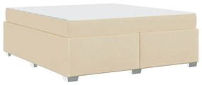 Estrutura da Cama Outros Creme 180 x 200 cm tecido