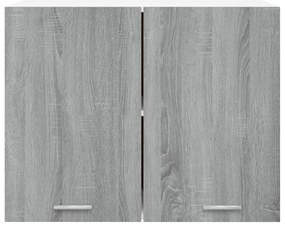 Armário suspenso “Lyon” 80x31x60 cm cinzento sonoma