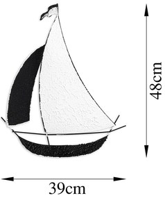 Acessório Decorativo de Parede Hizir – Multicolor – 39 x 48 cm