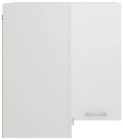 Armário de canto parede “Lyon” 57x57x60 cm branco branco