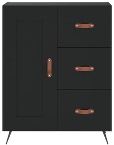 Aparador 69,5x34x90 cm derivados de madeira preto