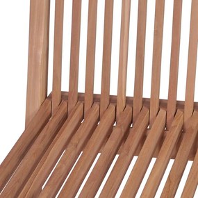 Cadeiras de jardim dobráveis 4 pcs madeira teca maciça