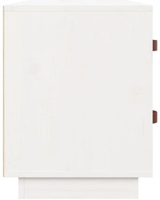 Banco sapateira 100x34x45 cm pinho maciço branco