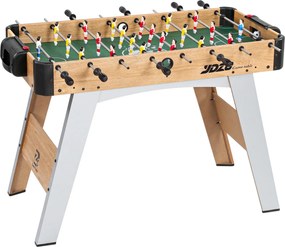 SPORTNOW Matraquilhos para Crianças e Adultos, 22 Jogadores, 2 Bolas, 2 Contadores de Pontos Manuais, 109 x 77 x 72 cm, Carvalho Amarelo | Aosom Portugal