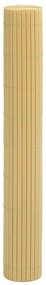 Cerca de jardim dupla face amarelo 1,8x5 m PVC