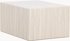 Mesa de centro com aspeto de travertino York