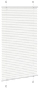Branco Plissada Cega 80x150 cm Largura Tecido 79,4 cm Poliéster