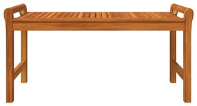 3 pcs conjunto lounge de jardim c/ almofadões acácia maciça