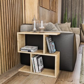 Mesa de Apoio Life – Carvalho – 60x60x20 cm
