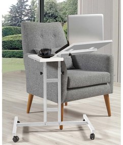 Secretária Elevatória para Portátil Glen – Branco – 67x87x45,5 cm