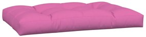 Almofadões para móveis de paletes 7 pcs tecido rosa