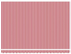 Toldo Retrátil Automático com Faixa LED Vermelho e Branco 450x350 cm