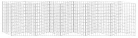 Cesto gabião aço galvanizado 300x30x100 cm