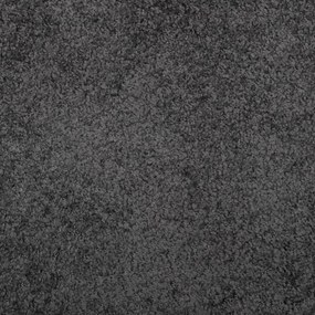 Tapete shaggy de pelo alto PAMPLONA Ø 160 cm antracite
