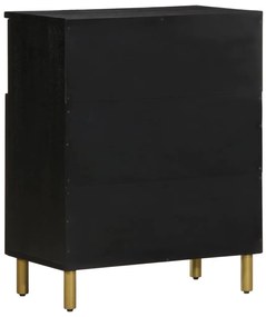 Aparador 60x33x75 cm derivados de madeira preto