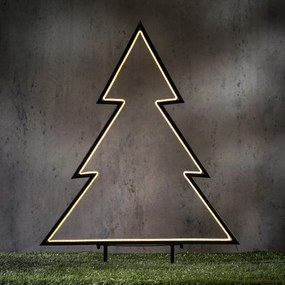 Luz de Espiga de Árvore de Natal 75cm com LED e 8 Modos + Temporizador - Cupid