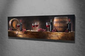 Pintura Decorativa em Tela PC010 – Multicolor – 30 x 80 cm